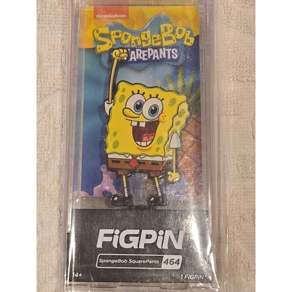 FiGPiN SpongeBob SquarePants Pin #464 New In Package (235)
